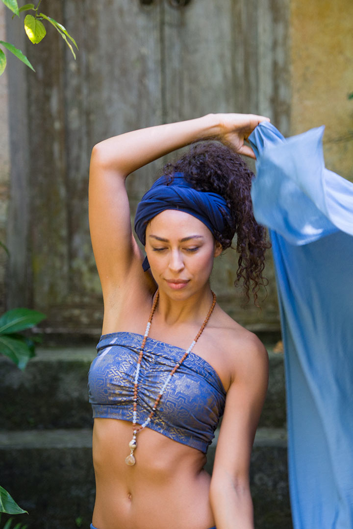 Boho Bandeau - Indigo