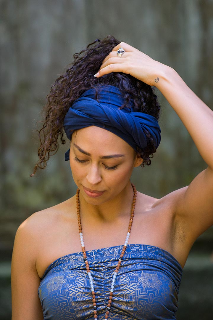 Boho Bandeau - Indigo