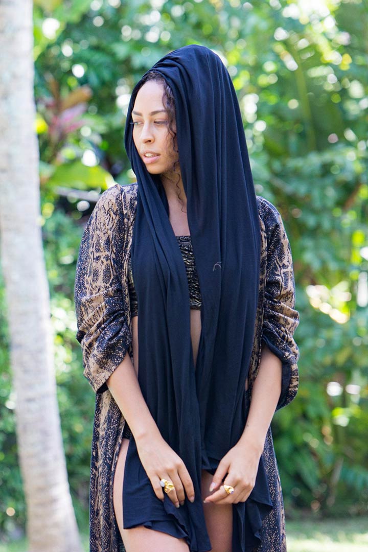 Boho Kimono - Golden Snake