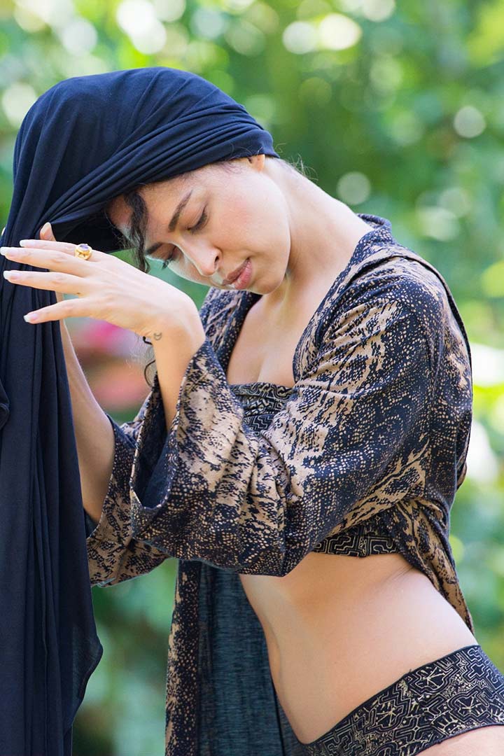Boho Kimono - Golden Snake