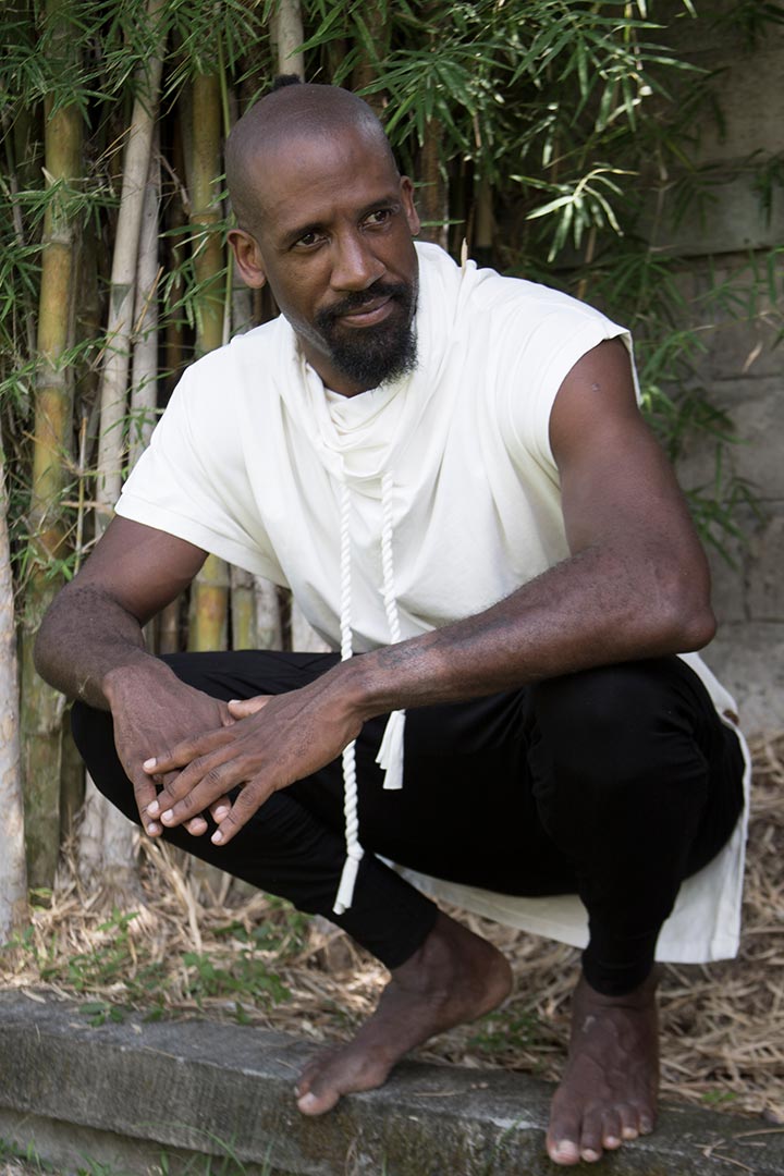 Man Sleeveless Top - Orchid White