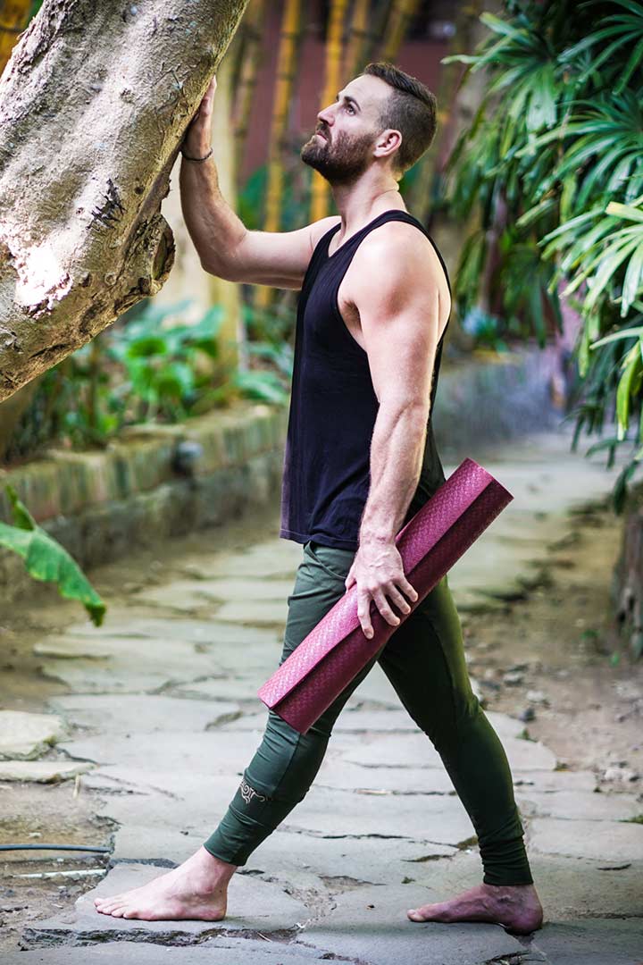 Men's 100% Bamboo Tank - Deep Black