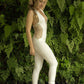 Sexy Jedi Bamboo Jumpsuit - Orchid White