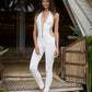 Sexy Jedi Bamboo Jumpsuit - Orchid White