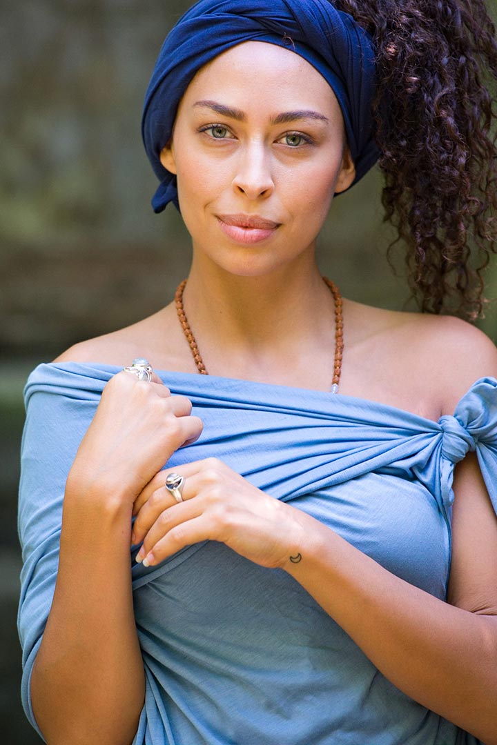 Transformer Sarong/Scarf - Azure