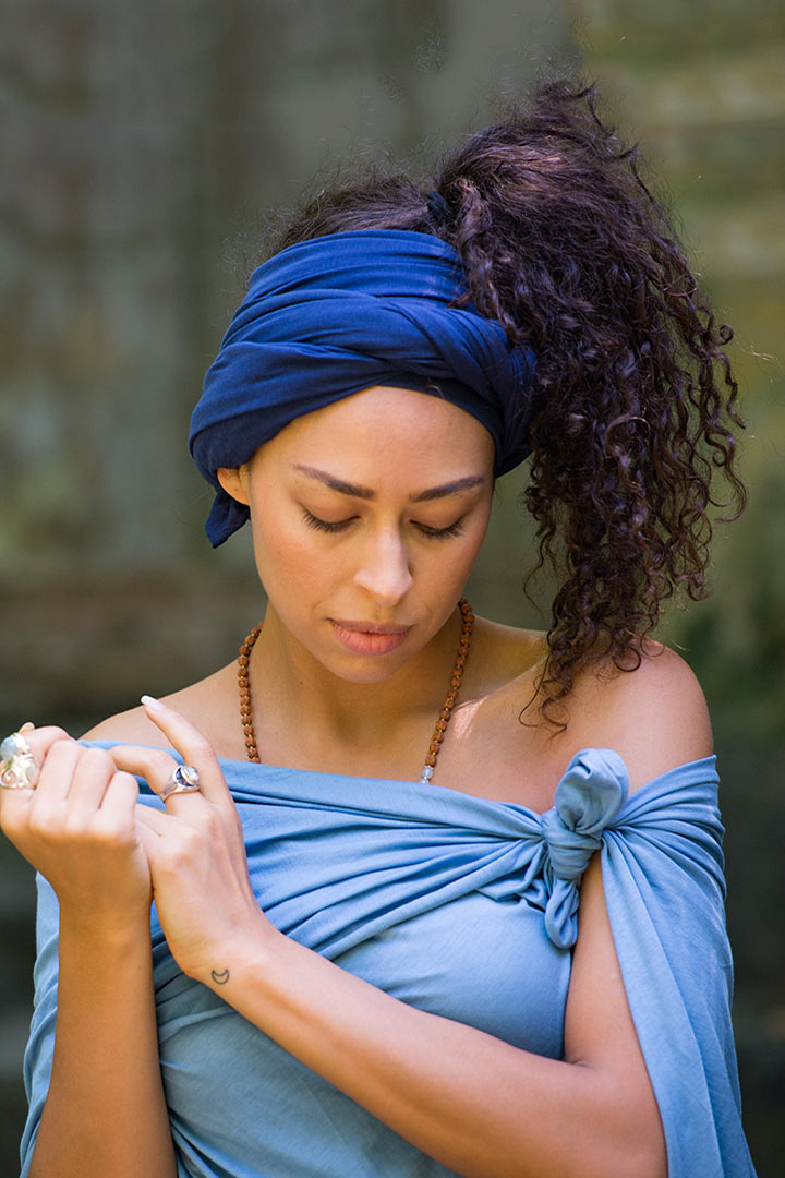 Transformer Sarong/Scarf - Azure