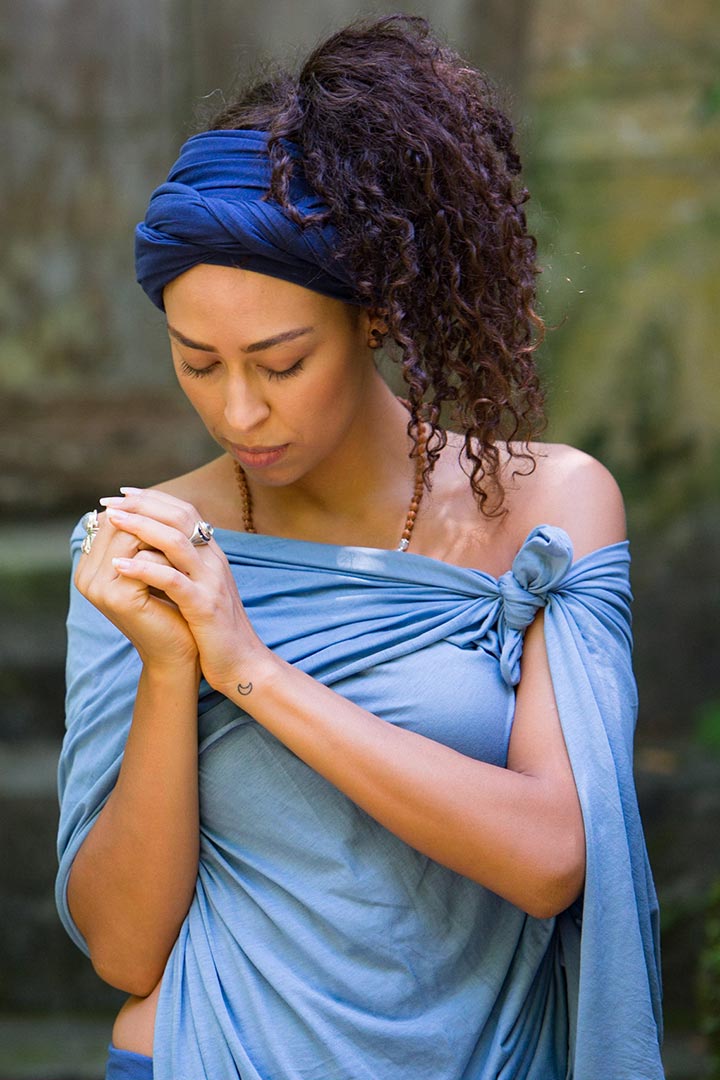 Transformer Sarong/Scarf - Azure