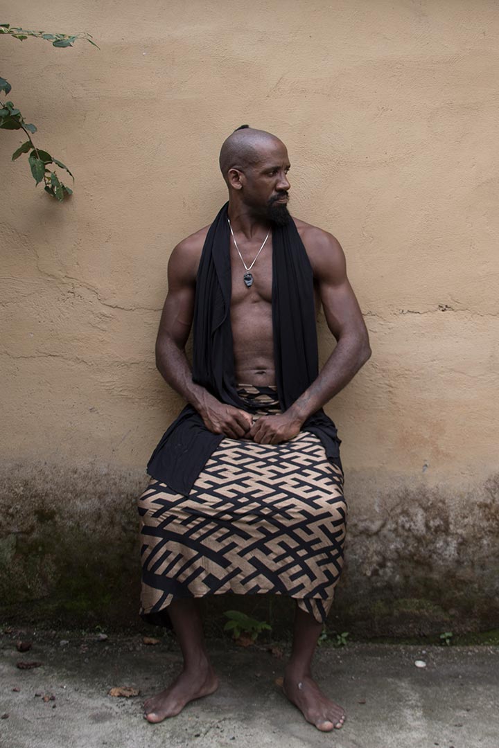 Transformer Sarong/Scarf - Black Gold