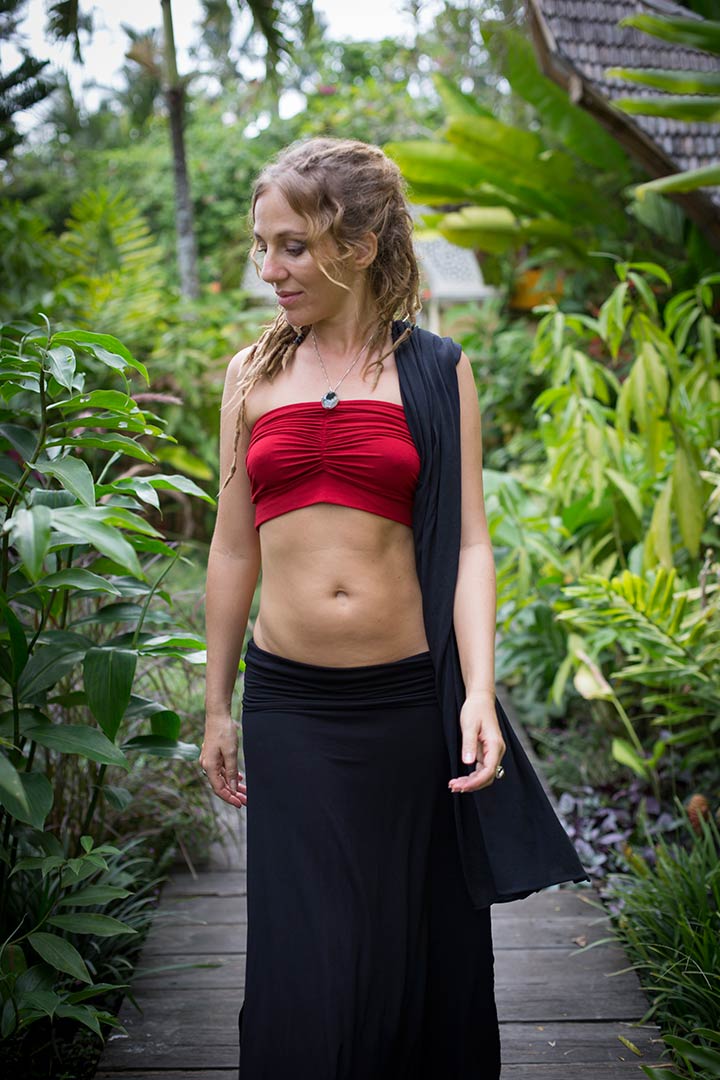 Transformer Sarong/Scarf - Deep Black