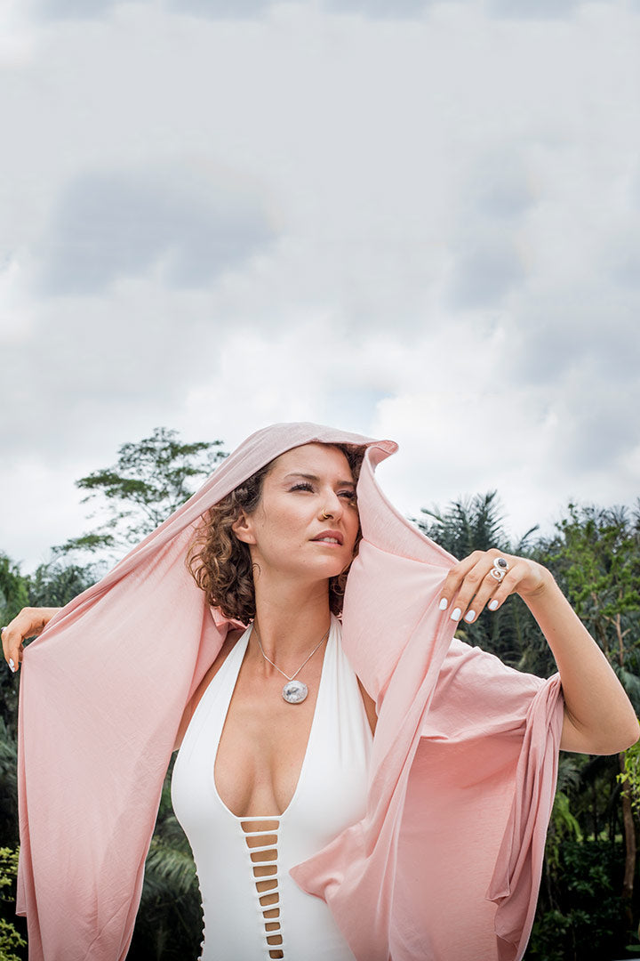 Transformer Sarong/Scarf - Dusky Pink
