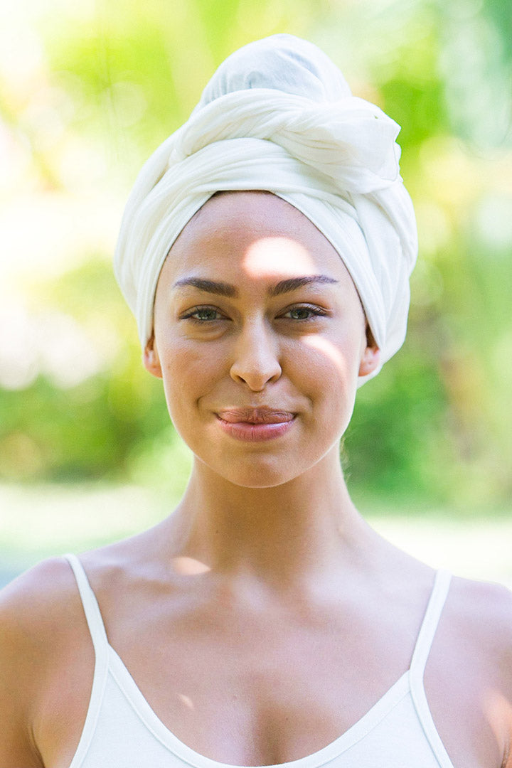 Transformer Sarong/Scarf - Orchid White