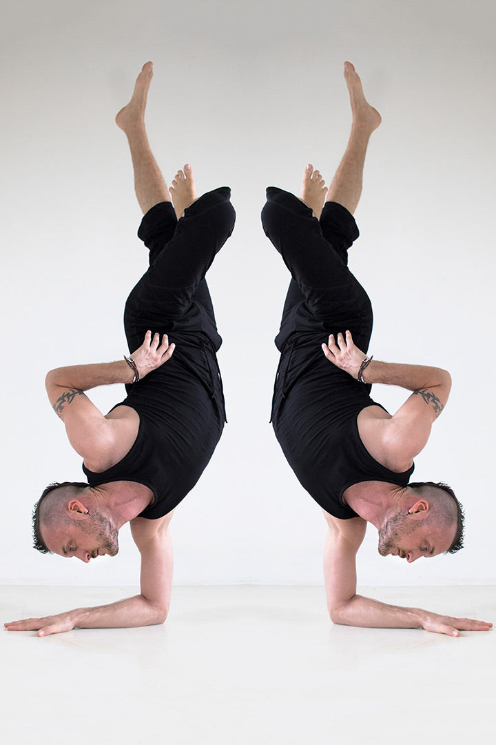 Yoga Shorts For Men - Deep Black