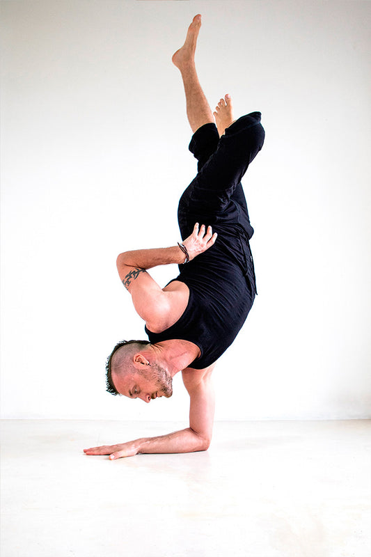 Yoga Shorts For Men - Deep Black