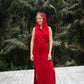 Priestess Ritual Dress - Rubi Red