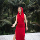 Priestess Ritual Dress - Rubi Red