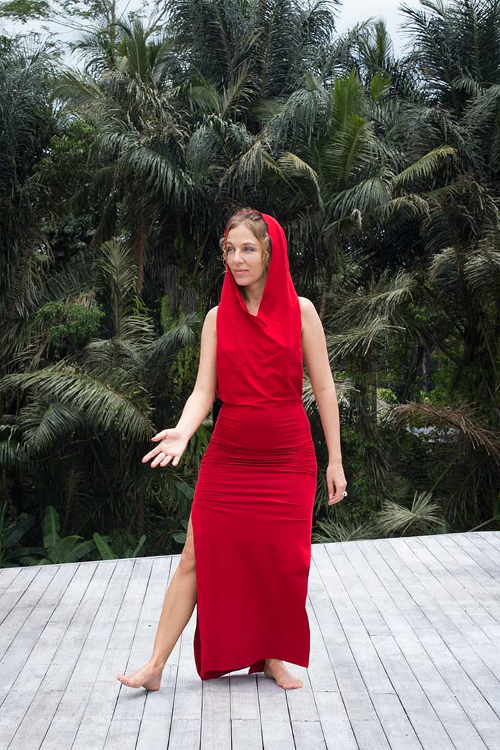 red priestess dress Priestess Ritual Dress